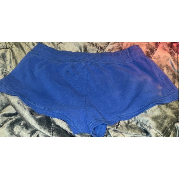 Abercrombie OS Blue Stringed Short Shorts - Picture 7 of 7